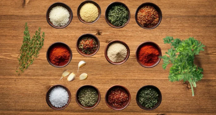 Aromatic Spices and Fresh Herbs for Meatloaf Seasoning