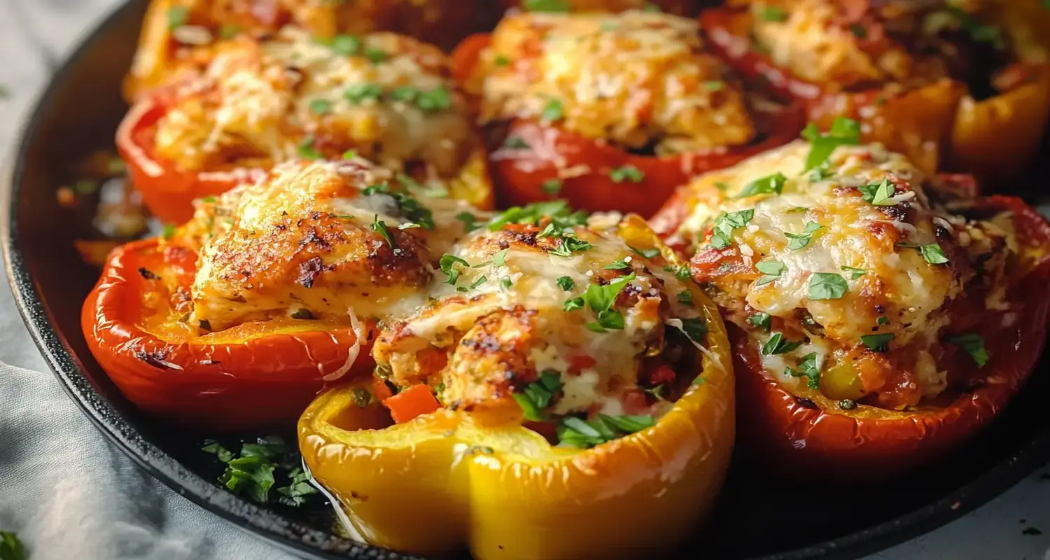 Chicken Stuffed Peppers